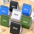 2024 Stand Up Calendar Schedule Desk Calendar Table Top Calendar Standing Flip Desk Calendar