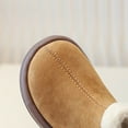 thumbnail image 6 of ZACPNCV Kids Winter Snow Boots Boys Girls Warm Faux Fur Lined Suede Ankle Booties Water-Resistant Non-Slip for Toddler Brown, 6 of 8