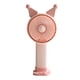 thumbnail image 1 of Mini ventilador de mano con carga USB, ventilador a batería, ventilador eléctrico de dibujos animados para el hogar, la escuela, la oficina, rosa, 1 of 10