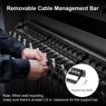 thumbnail image 3 of Panel de parcheo Cat6 Jadaol de 24 puertos, rack 19" 1U, 10 Gbps, 3 of 8