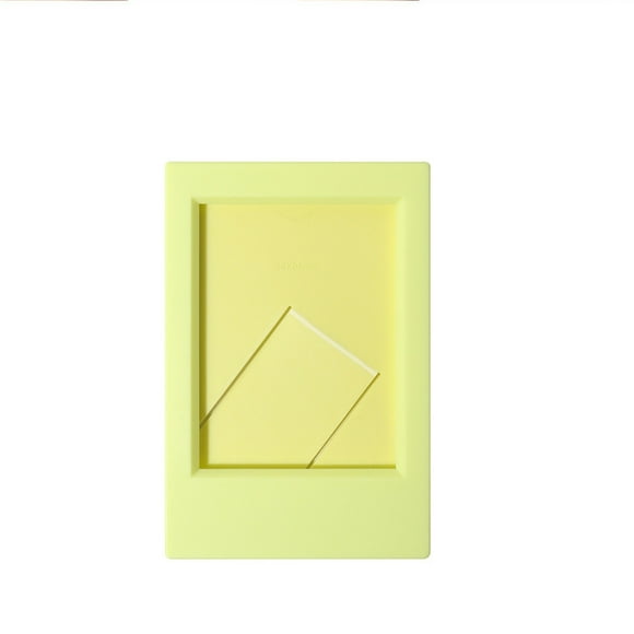 Dienrx Polaroid Photo Frame, Clearance Desktop Ornament, 3Inch Mini Photo Frame Tabletop for Picture Frames Tabletop Desktop Ornament Photocard Display Stand Home Decor Photo Frame