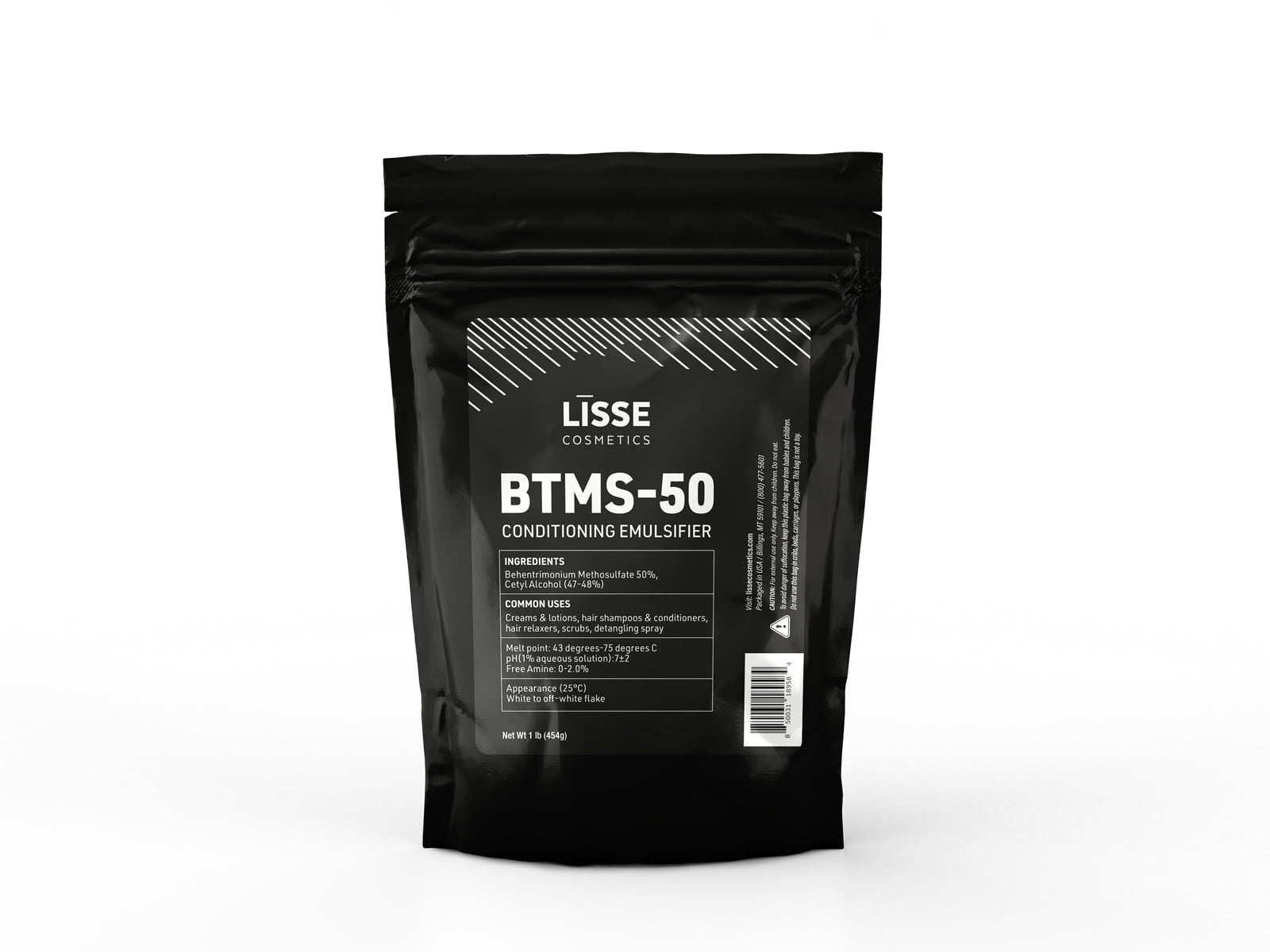 BTMS-50 Conditioning Emulsifier - Cetyl (1lb) 