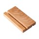 thumbnail image 4 of Soporte para teléfono de madera Soporte para teléfono Ranuras dobles Accesorios de escritorio de oficina portátiles Soporte de exhibición Soporte para Haya CUTICAT Soporte para teléfono, 4 of 8