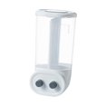 thumbnail image 1 of Dispensador de alimentos dividido de pared, caja para almacenar cereales, granos, arroz, dulces 2 rejilla, 1 of 9