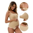 thumbnail image 3 of Unique Bargains Women's Maternity Thermal Camisoles with Built-In Bra XL Yellow, 3 of 6