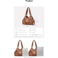 thumbnail image 6 of SPEKSEE Hobo Purses and Handbags for Women Leather Multi-Pocket Tote Bag with Zipper Daily Shoulder Bags, 6 of 8