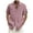 Pink, variant on cllios Linen Shirts for Men Summer Casual Button Down Shirt Solid Short Sleeve Slim Top Comfy Hawaiian Shirts