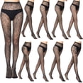 thumbnail image 4 of Medias de malla medias sexys pantalones de araña medias de mariposa de luna blanca, 4 of 6