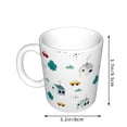 thumbnail image 2 of Yiaed Cartoon House Car Print Ceramics Coffee,Large Handle Design,Extra Large Tea and Coffee Cup for Office and Home Mugs, 2 of 6
