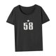 thumbnail image 4 of Camiseta para mujer, ropa de verano para mujer, camiseta básica para senderismo, uso diario M, 4 of 7