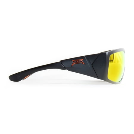Renegade Pro Sports Angler Fletcher Polarized Adults Fishing Sunglasses - The Answer Black