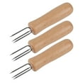 thumbnail image 1 of Shisuyan Fruit Picks Stainless Steel Assorted Color Kitchen Supply 3pcs 3.93x0.79x0.79inch, 1 of 9