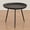 Black/High A, variant on Modern Round End Table w/ 3 Legs Narrow Space Side Table for Living Room Bedroom 23.62" Dia. x 19.69" H, Black