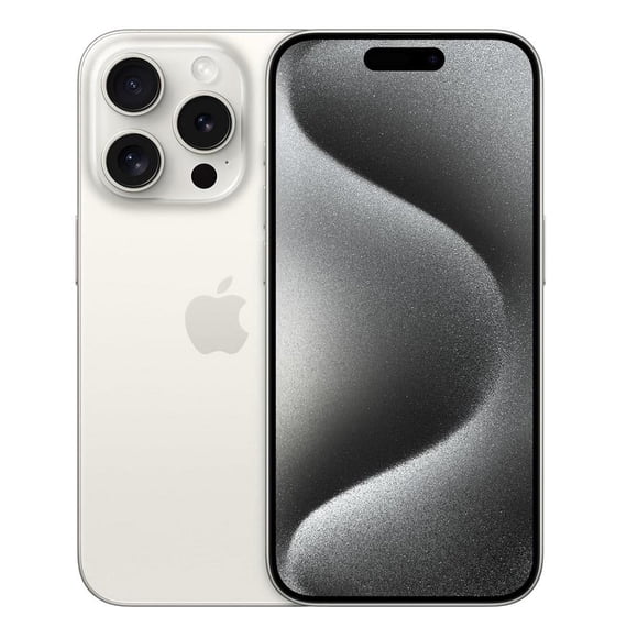 iPhone 15 Pro Apple 128GB eSIM Blanco Reacondicionado