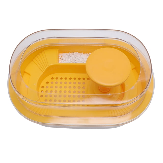Petit Réservoir, Terrarium avec Plateforme de Plongée Enclos Aquatique pour Tortues Aquarium avec Zone Multifonction Réservoir pour Crabes Poissons Amphibiens Reptiles