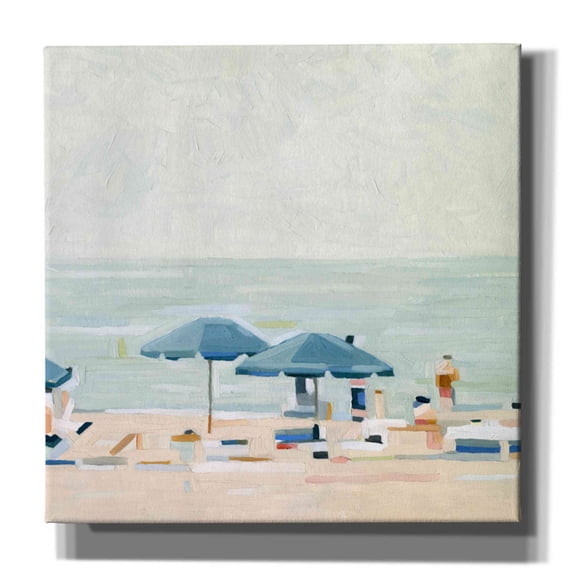 Epic Graffiti 'If It's the Beaches I' by Emma Scarvey, Canvas Wall Art, 12"x12"