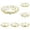 6 Pack, variant on 6 Pack Chrome Oval Metal Wire Baskets Bread Serving Decorative Sandwich Container Christmas Party Fast Food Basket for Fruit Burger Kitchen Restaurant (9.69 x 6.14 x 2.05 Inch)
