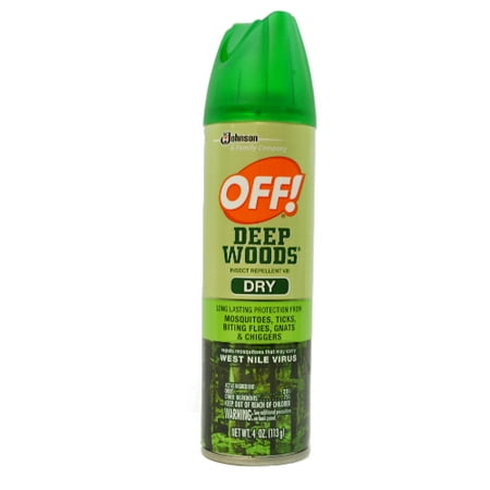 OFF! Deep Woods Dry Aerosol Spray Insect Repellent