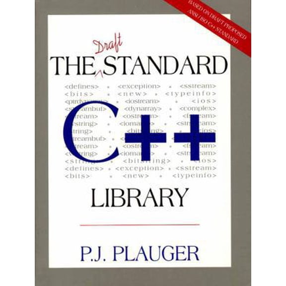Pre-Owned The Draft Standard C++ Library (Paperback) 0131170031 9780131170032