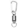 thumbnail image 1 of Mosquetón Clip Soporte De Liberación De Red De Metal Para Hamacas Columpio De Escalada Plata, 1 of 8