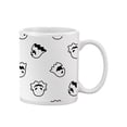 thumbnail image 1 of Minimalistic Spooky Ghosts Mug - Image by Shutterstock,, 1 of 4