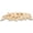 1-1/2 inch, variant on Wooden Mini Rolling Pin, 7 Inches Long, Pack of 6, Perfect for Fondant, Pasta, Baking in the Kitchen, Crafting by General