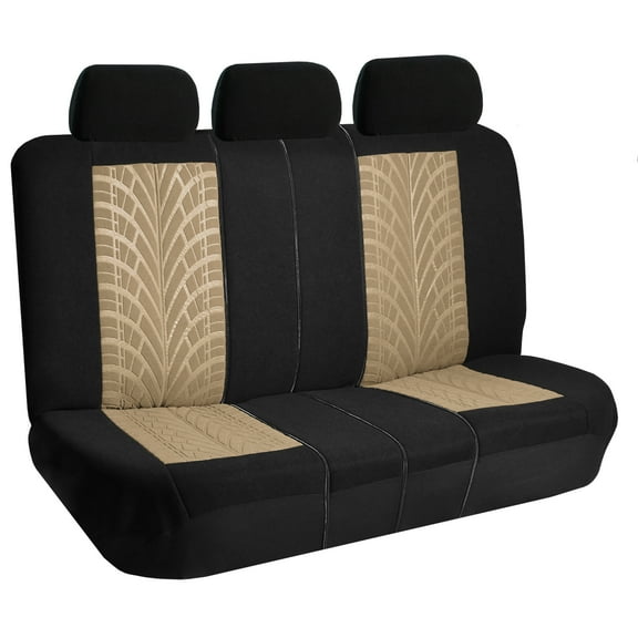 FH Group Travel Master Universal Seat Covers Fit For Car Truck SUV Van - Rear Bench