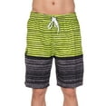 thumbnail image 5 of Stripe Beach Shorts for Men's Beachwear Swim Trunks Pants Swimwear Short Trunks Swimsuits Board Shorts With Mesh Lining, 5 of 8