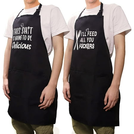 Grill Apron for Men, I'll Feed Cooking Apron Dad Apron Funny Aprons Father's Day Funny Birthday Gifts For Men | Walmart Canada Grill Apron for Men, I'll Feed Cooking Apron Dad Apron Funny Aprons Father's Day Funny Birthday Gifts For Men | Walmart Canada