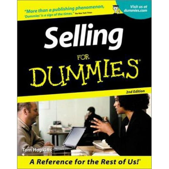Pre-Owned Selling For Dummies (Paperback) 0764553631 9780764553639
