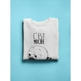 thumbnail image 3 of C'est Moche Raccoon Sweatshirt Men -Smartprints Designs, Male x-Large, 3 of 4