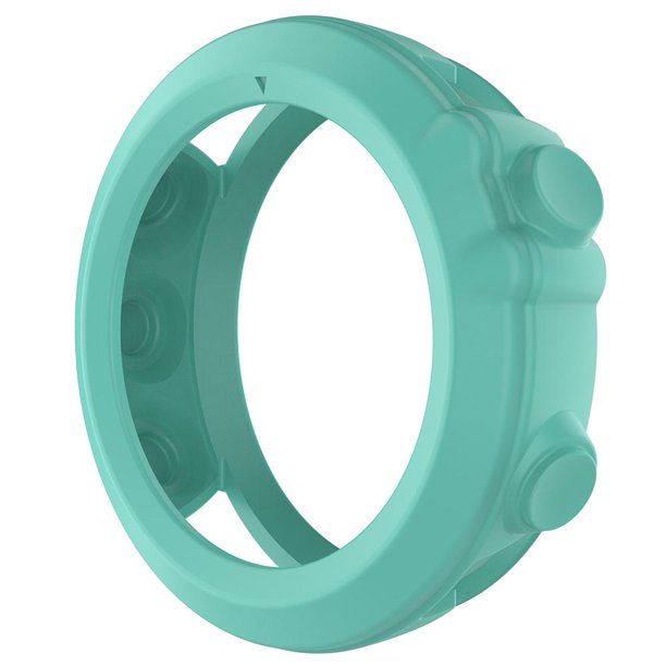 Cinturón De Reloj Tmvgtek Funda De Silicona Para Garmin Fenix 3 Hr Quatix 3 Tactix Bravo (Verde Azulado)