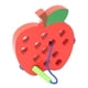 thumbnail image 3 of Juguetes Montessori de Juguete de Frutas con Cordones de Madera, Juguetes Educativos con Cordones, Juguetes para Niños Pequeños para Enhebrar para Beb Manzana, 3 of 9