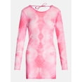 thumbnail image 6 of Hot Girl Summer by Megan Thee Stallion Women's and Women's Plus Thee Mesh Coverup Dress, Sizes XS-3X, 6 of 6