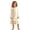 PWhite7, variant on JIAYUE Girl Kids Nightgown Soft Loose Lightweight Halloween Funny Print Long Sleeve Ruffle Round Neck Button Front Loose Fit Cute Pajamas For Holiday Party Family Indoor Loungewear,4-6 Years
