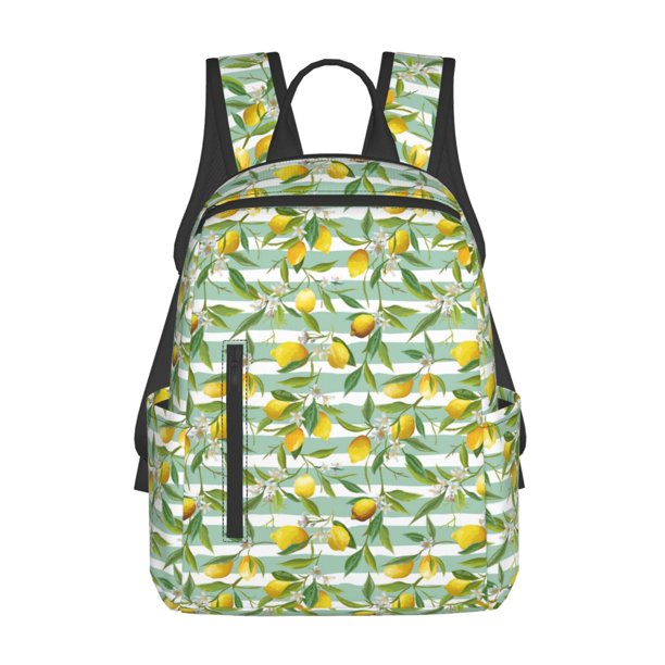Disketp Lemon Mochila Ligera e Impermeable, Mochila de Día Resistente para Viajes, Senderismo y Uso Diario para Hombre y Mujer