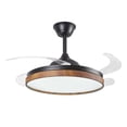 thumbnail image 3 of Lampara Ventilador de Techo LED Nature Luxica Lighting Negro, 3 of 7