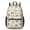 Cat Head and Dog Paw Print, variant on Cat Head and Dog Paw Print 17" Waterproof Oxford School Backpacks for Teens, S-Shape Padded Straps, for School, Travel, Hiking, Camping