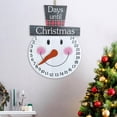 thumbnail image 3 of Letrero Navideño De Madera Calendario De Adviento Vacaciones Navidad Escritorio Decoración Muñeco De Nieve Sunnimix Calendario Pizarra, 3 of 7