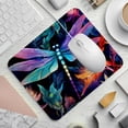 thumbnail image 2 of Dragonfly 8.3x9.8 Inch Square Non-Slip Rubber Bottom Mouse Pad, Desk Pad, Desk Mat - Printed Design for Office and Gaming, 2 of 6