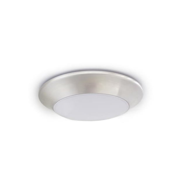 Design House 578443 Satin Nickel Prescott Dimmable LED Disk Light