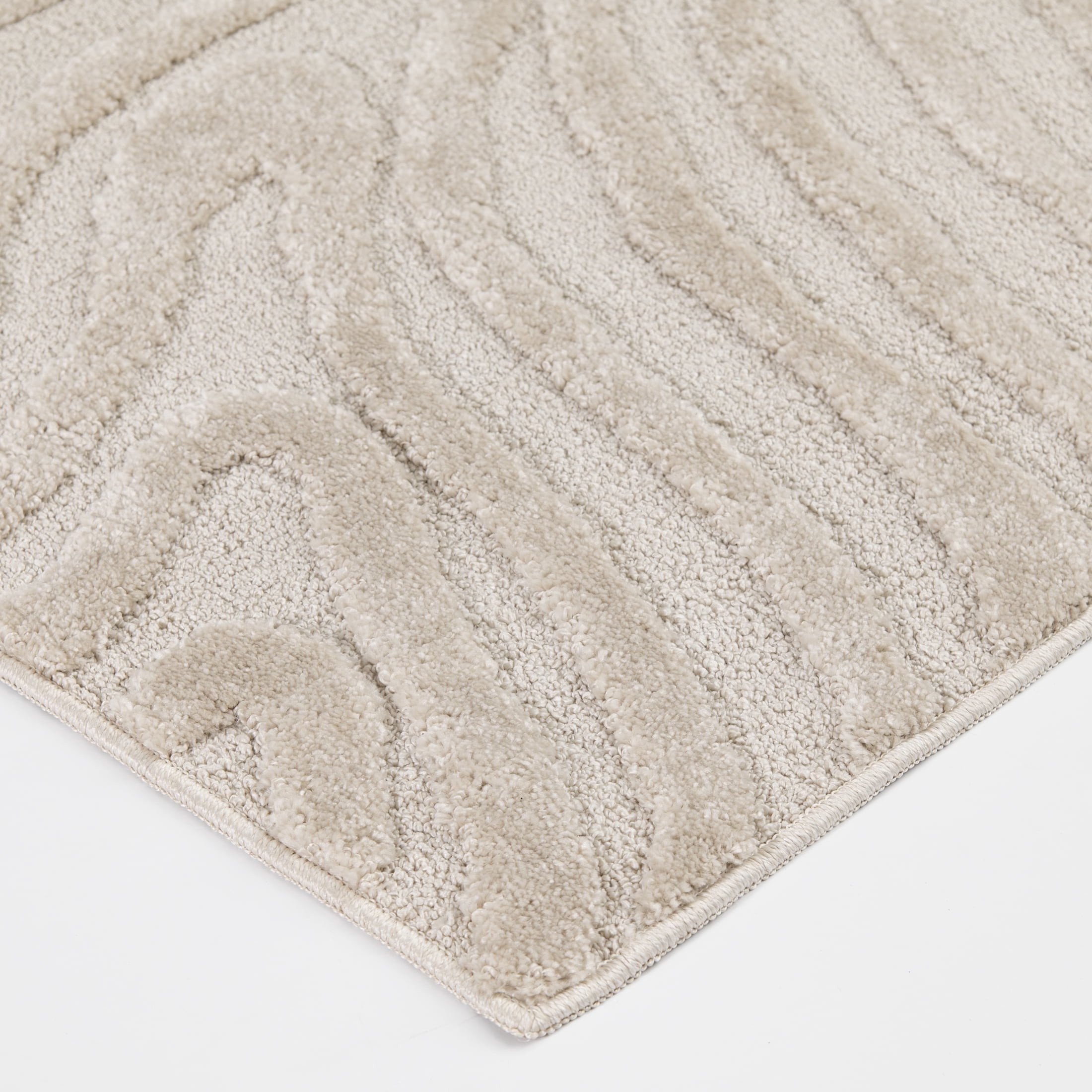 Mainstays High Low Swirl Indoor Area Rug, 5'x7'