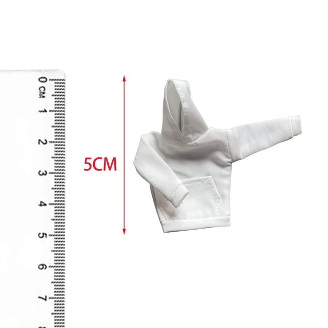 tredstone Mode Sweat à Capuche Échelle 1/12 pour Poupée de 6 Pouces