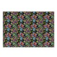 thumbnail image 1 of Colorful Cutting Board, Tropical Flowers Pattern with Brushstroke Effects Vibrant Colored Grunge Doodle, Decorative Tempered Glass Cutting and Serving Board, Small Size, Multicolor, by Ambesonne, 1 of 1