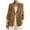 Coffee, variant on Womens Linen Blend Blazer Jacket, Long Sleeve Cardigan with Elastic Cuffs, Lightweight Casual Work Office Outerwear Fall 2026 Fashion Outfits(Red,L)