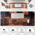 thumbnail image 4 of Anime Shop Desk Mat Retro Art Lofi Aesthetic Large Mouse Pad Extended Gaming Mousepad XL Desk Pad Laptop Keyboard Mouse Mat Deskmat 31.5"x11.8" Cute Office Decor, 4 of 7