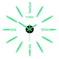 thumbnail image 4 of Frameless Wall Clock, Large Modern 3D Mirror Wall Clock Mute Diy Wall Stickers For Living Room Bedroom Home Decoration, 4 of 9