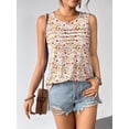thumbnail image 5 of Zeagoo Tank Tops for Women Pleated Shirts Sleeveless Blouses Scoop Neck Casual Summer Top Loose Fit, 5 of 6
