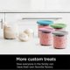 thumbnail image 1 of 4pcs Ice Cream Pints Containers With Lids, Freezer Food Storage Tubs For Homemade Icecream, Meal Prep, Dishwasher Safe, 1 of 2