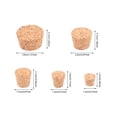 thumbnail image 4 of 50 Pcs Cork Corks for Wine Bottles Sealing Plug Drinks Wedding Grape Mini Favors, 4 of 6